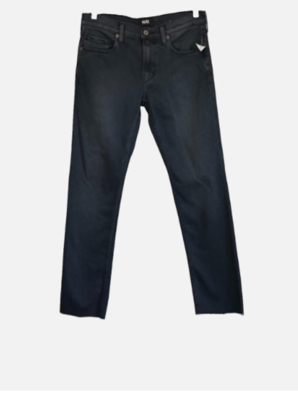 PAIGE Men's LENNOX Raw Hem Charcoal Slim Jeans Size: 30